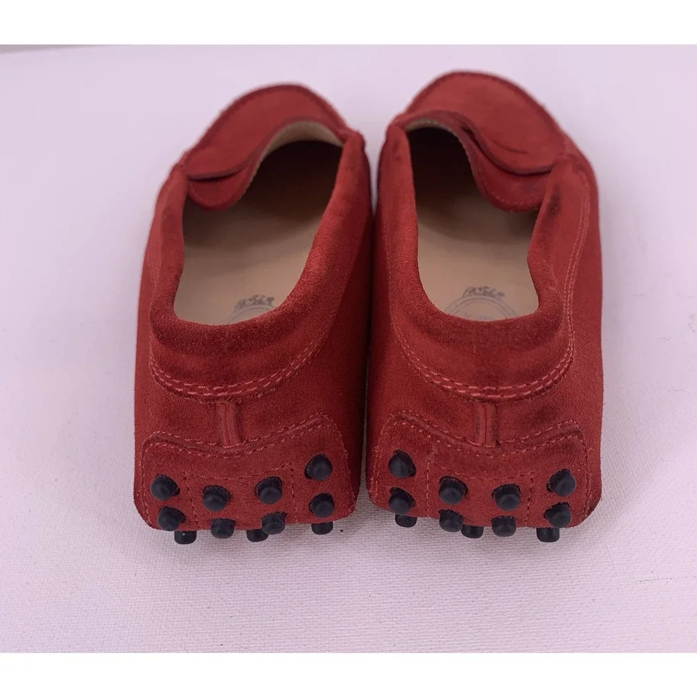 TOD'S Gommino Suede Driving Loafers Size 36.5 US 6.5